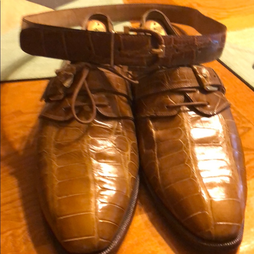 Mauri Gator shoes and belt
